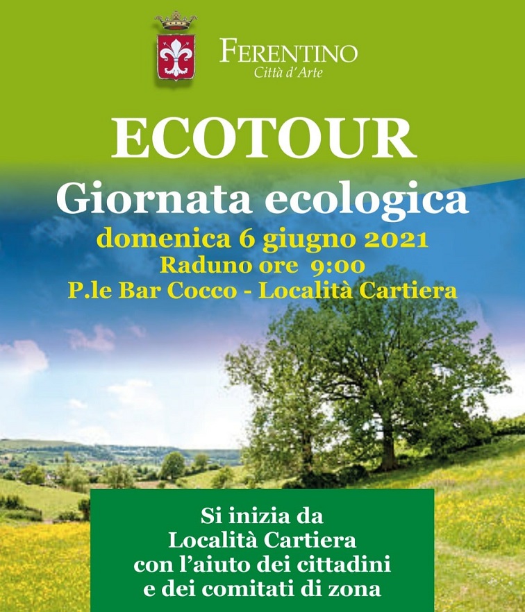  Ferentino, prima tappa dell’Ecotour 2021